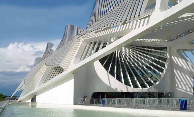 Vidrio español para el Museo del Mañana de Santiago Calatrava en Río de Janeiro 