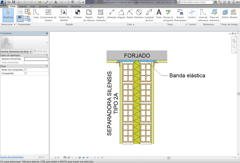 Hispalyt presenta la biblioteca de detalles Bim Silensis en Bimexpo