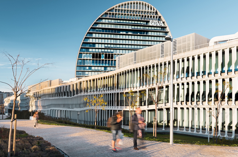 El sistema RedArt de Rockwool presente en la nueva ciudad BBVA de Madrid