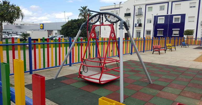 Parques infantiles adaptados para la discapacidad