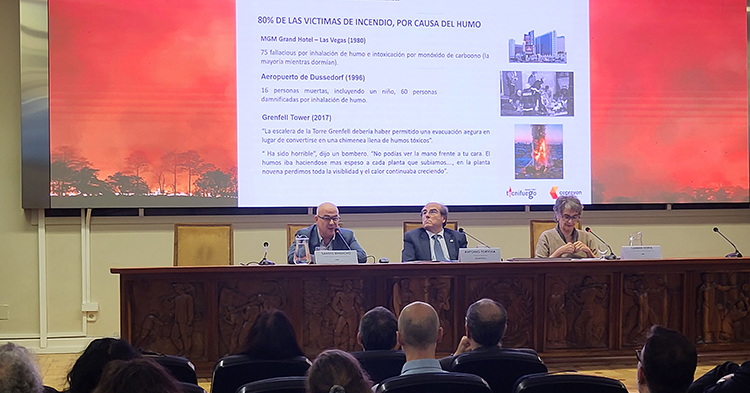 El Instituto de Ingeniería de España acogerá la jornada Día del Fuego de Madrid el próximo 12 de noviembre