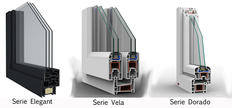 Nuevos modelos de carpinterías en PVC