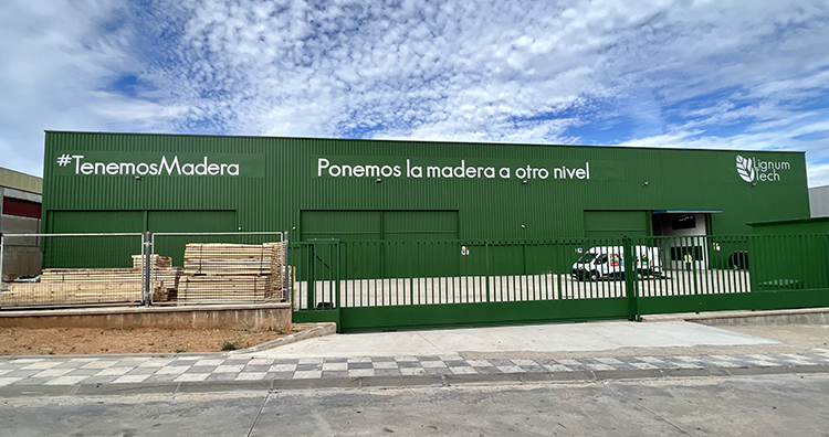 La nueva fábrica de Lignum Tech para la 1ª transformación de la madera