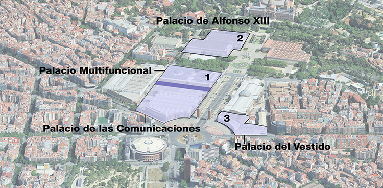 15 Estudios Arquitectónicos Compiten por la Remodelación del Recinto de Montjuïc