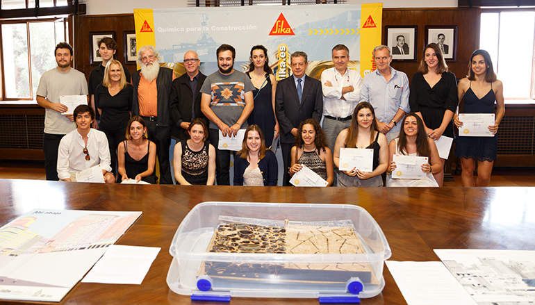 Ángela Domínguez y Jaime Abad, primer premio de arquitectura Sika 